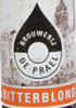 Bitterblond brouwerij de Prael